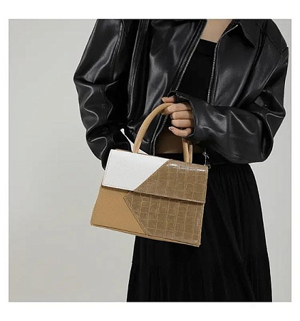 Сумка Fashion Bag 9262-1 nude - делук