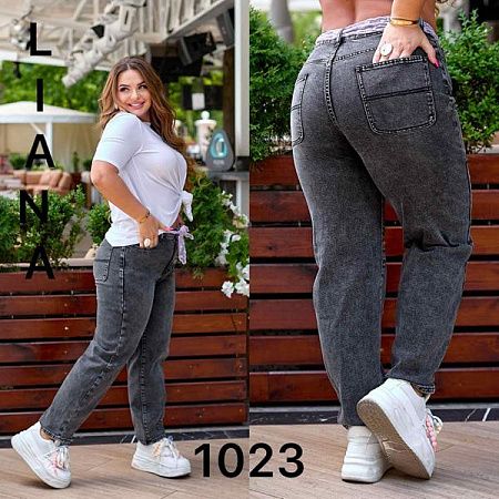 Джинсы Liana Denim 1023 grey - делук
