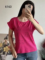 Футболка Fsn 6163 pink - делук