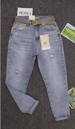 Джинсы Miss Kurry 2836-6 l.blue - делук