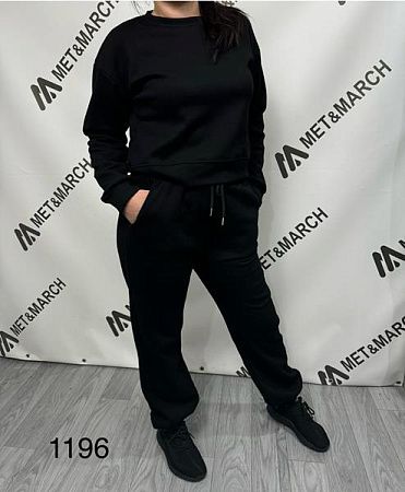 Костюм Спорт Modnulya 1196 black - делук