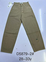 Джинсы Dknsel D5879-2 brown - делук