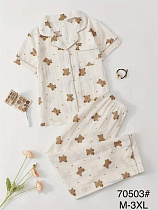 Пижама Fili Wear 70503 beige - делук