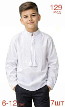 Вышиванка Надийка ND1518-129 white - делук