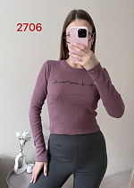 Топ Fsn 2706 brown - делук