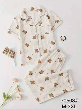 Пижама Fili Wear 70503 beige - делук