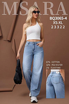 Джинсы Jeans Club BQ3065-4 l.blue - делук
