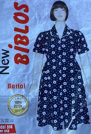 Халат Cotpark 514-1313 black - делук