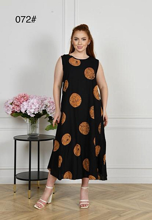 Сарафан Estima 072 black-brown - делук