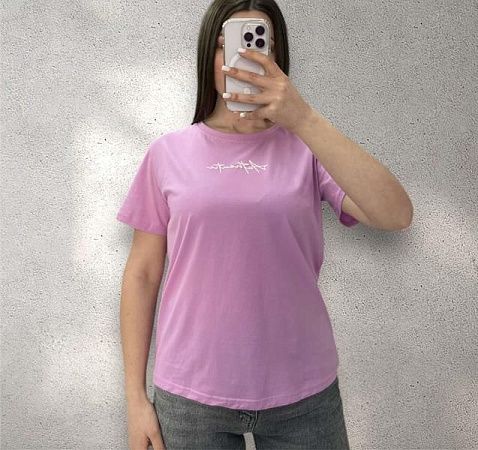 Футболка Elena&Vika 25074 pink - делук