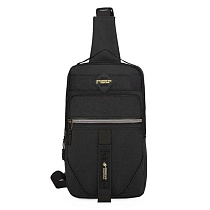 Бананка Fashion Bag 12254-3 black - делук