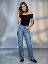 Джинсы Maxim Jeans 718-1 blue - делук