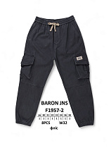 Джинсы God Baron F1957-2 black - делук