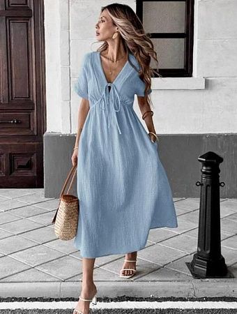 Платье Safina 739 l.blue - делук