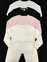 Худи Yalisi 5845 pink - делук