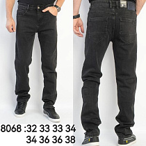 Джинсы God Baron 8068 black - делук