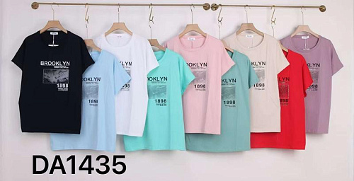 Футболка Xie DA1435 mix - делук