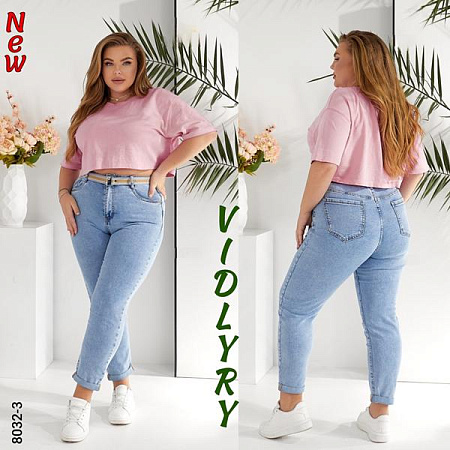 Джинсы Vidlyry 8032-3 l.blue - делук