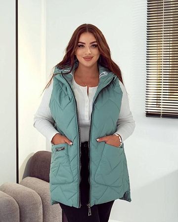 Жилетка Dgmd 5005 l.green - делук