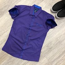 Рубашка No Brand 2150 blue - делук