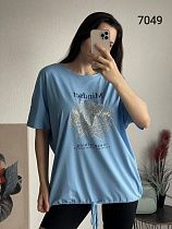 Футболка Fsn 7049 l.blue - делук