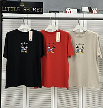 Футболка Little Secret 50096 crimson - делук