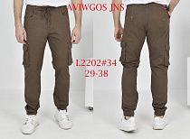 Джинсы God Baron L2202 brown - делук