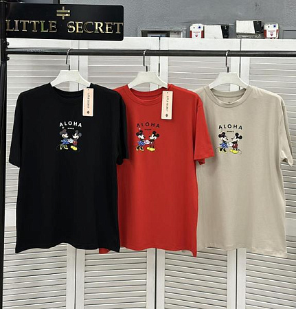 Футболка Little Secret 50096 crimson - делук