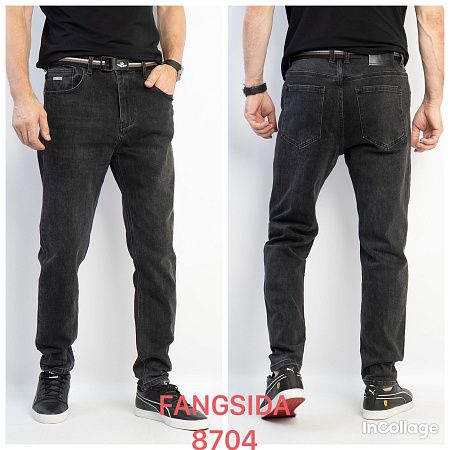 Джинсы God Baron 8704 black - делук