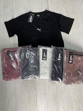 Футболка Annet AZ-0146 brown - делук