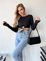 Топ Arina 1344 black - делук