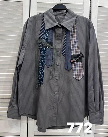 Рубашка Comod 772 d.grey - делук