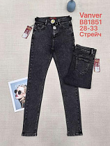 Джинсы Jeans Club B81851 d.grey - делук
