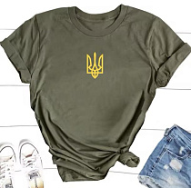 Футболка Alia 2963 khaki - делук