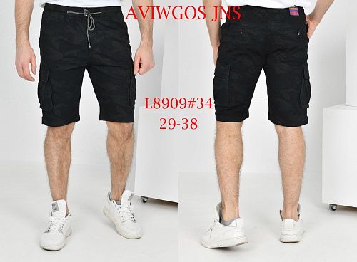 Шорты God Baron L8909 black - делук