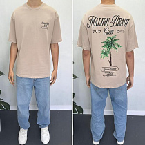 Футболка I8Denim 90561 beige - делук
