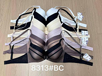 Бюстгальтер Diorella 8313B black-black - делук