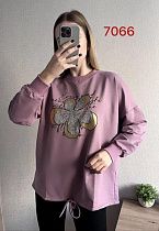 Свитер Fsn 7066 purple - делук