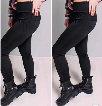 Лосины Amok 0504 black - делук