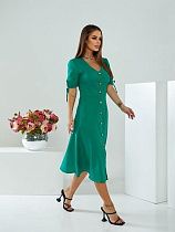 Платье Deliv 573 green - делук