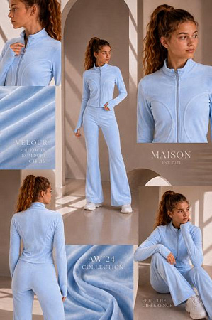 Костюм Спорт Karolina KR792 l.blue - делук
