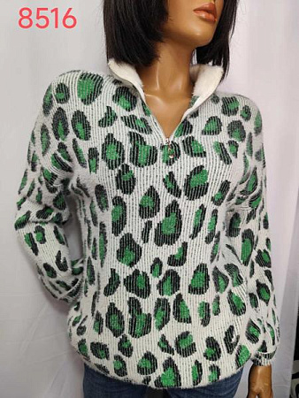 Свитер Lida 8516 green - делук
