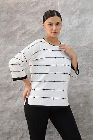 Свитер Julia JL817 white - делук