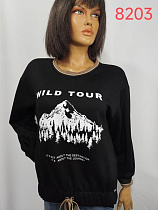 Свитер Lida 8203 black - делук