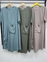 Платье Dgmd 10805 khaki - делук