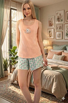 Пижама Trikotag T576 peach - делук
