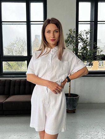 Комбинезон Arina 6208 white - делук