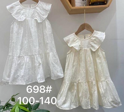 Платье Meloria 698 white - делук