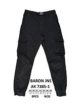 Штаны God Baron AK 7385-1 black - делук