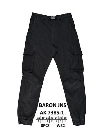 Штаны God Baron AK 7385-1 black - делук